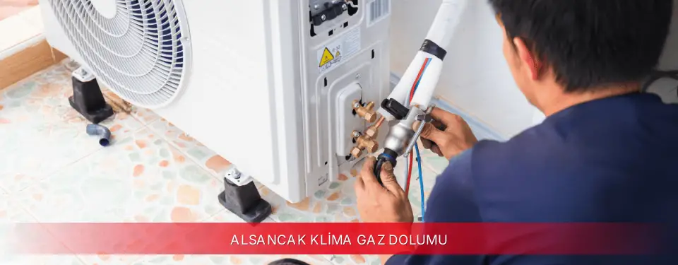 Alsancak İlçemi TCL Klima Gaz Dolumu